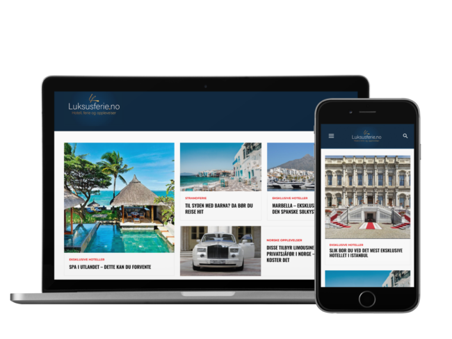 eksempel på nettside til kr 25-50000